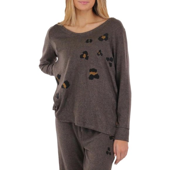 NWT ANTHROPOLOGIE MARONIE PRINTED LONG SLEEVES TOP -M - Picture 1 of 6